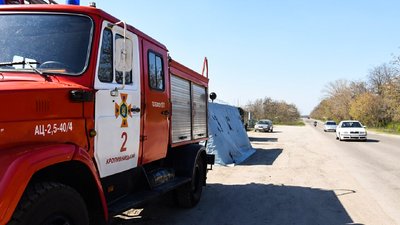 На в’їздах у Кропивницький облаштували карантинні блокпости На в’їздах у Кропивницький облаштували карантинні блокпости