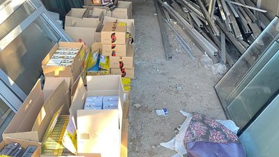 У Дніпрі під час демонтажу незаконного гаража виявили зброю та боєприпаси