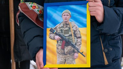 Поховання бійців на Чернігівщині 22 лютого 2026 року