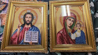 Нацгвардієць з Волині після початку повномасштабної війни почав вишивати ікони з бісеру Нацгвардієць з Волині після початку повномасштабної війни почав вишивати ікони з бісеру