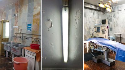 У Кропивницькому операційний блок лікарні швидкої допомоги потребує ремонту