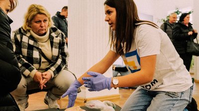 У Тернополі провели навчання з надання домедичної допомоги У Тернополі провели навчання з надання домедичної допомоги
