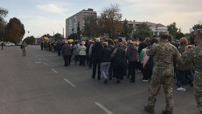 У Миргороді прощаються із загиблим курсантом