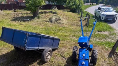 Наслідки дорожньо-транспортної пригоди у селі Пархомівці Хмельницького району