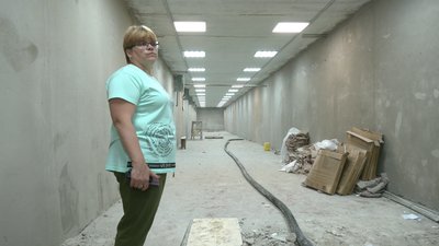У одній із черкаських шкіл ремонтують укриття У одній із черкаських шкіл ремонтують укриття