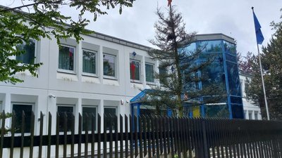 У Гамбурзі консульство Польщі закидали фарбою, кольорів прапора РФ
