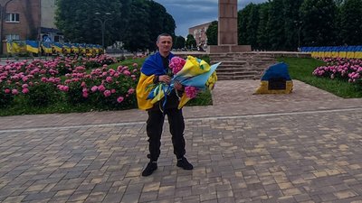 Звільнений з полону Сергій Береговий. 28 травня 2026 року. Знам'янка