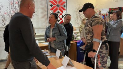 У Шепетівці провели «Ярмарок можливостей» для ветеранів, Хмельниччина, вересень 2026 року