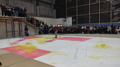 "Треба зробити великий, потужний проєкт": художник Петро Антип про "Космогонію" у Луцьку. "Треба зробити великий, потужний проєкт": художник Петро Антип про "Космогонію" у Луцьку.