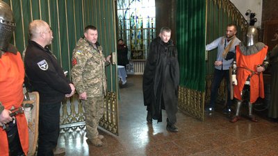 У Рівному ветеранів зібрали на містерію на честь Бенедикта з Нурсії. Як це було