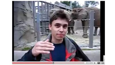 Me at the zoo, Youtube