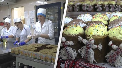Великодні паски та обереги для захисників України виготовили у 31 дитсадку Житомира