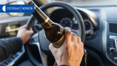 Шість нетверезих водіїв виявили патрульні цієї ночі в Чернігові