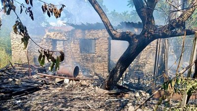 Обстріл, війна, Нікополь