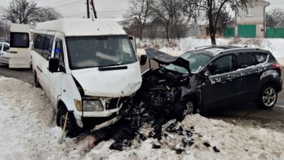 Протягом січня 8 людей загинули, понад 100 отримали ушкодження: наслідки ДТП на Київщині