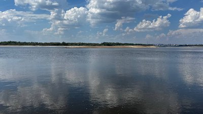 У Запорізькій області рівень води в нижньому б’єфі Дніпровської ГЕС нижчий за норму на майже два з половиною метри