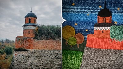 В'язаний Дубенський замок