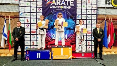 Вінничанка здобула срібну нагороду на чемпіонаті Європи з карате Вінничанка здобула срібну нагороду на чемпіонаті Європи з карате