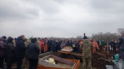 У Тернополі попрощалися з військовим Володимиром Баб’яком