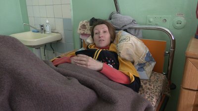 пацієнти після обстрілу пацієнти після обстрілу
