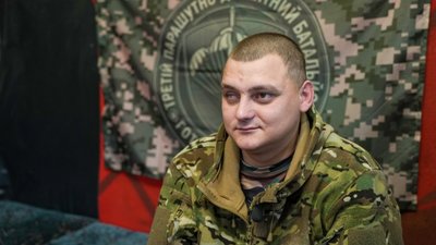 Командир роти вогневої підтримки 25-ї Січеславської бригади Дмитро Тодоров