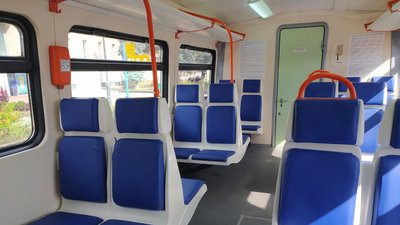 У потязі 222 місця, всі відремонтовані за кошти Укрзалізниці. У потязі 222 місця, всі відремонтовані за кошти Укрзалізниці.