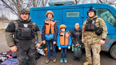 Евакуація дітей Дружківська громада