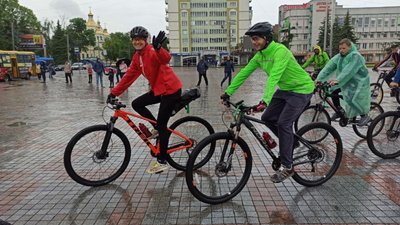Дощовий Велодень – 2021 у Рівному. Як це проходить Дощовий Велодень – 2021 у Рівному. Як це проходить