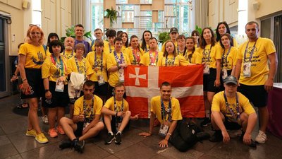 Волинянин із синдромом Дауна виборов срібло й бронзу на Спецолімпіаді у Берліні Волинянин із синдромом Дауна виборов срібло й бронзу на Спецолімпіаді у Берліні