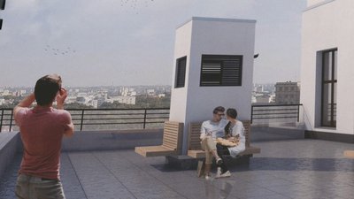 У Харкові показали, як виглядатиме оглядовий майданчик на даху Держпрому У Харкові показали, як виглядатиме оглядовий майданчик на даху Держпрому