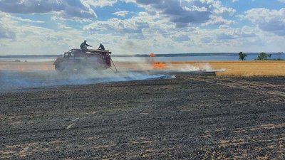 На Миколаївщині 14 липня війська РФ обстрілювали громади та поля з врожаєм