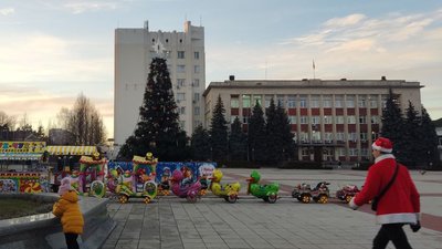 Ялинка в Умані Ялинка в Умані