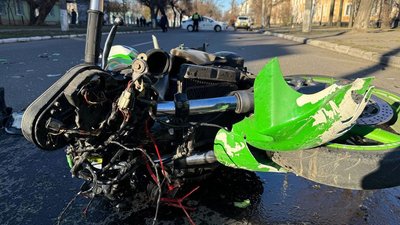 На Полтавщині сталося ДТП за участі мотоцикліста