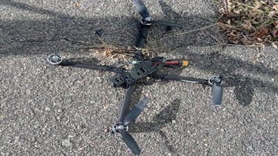 Дрони збали на Запоріжжі