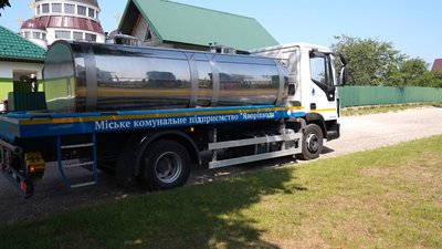 Водовоз у селі Нагачів