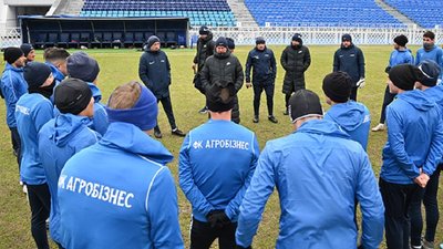 Агробізнес та Шахтар провели тренування перед матчем чвертьфіналу Кубка України