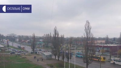 У Сумах люди перекривали проспект, бо в них відключили газ
