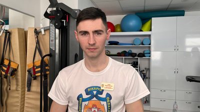 Максим Петрів, фізичний терапевт реабілітаційного центру в Тернополі Максим Петрів, фізичний терапевт реабілітаційного центру в Тернополі