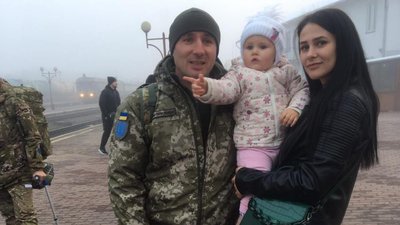 Дмитро Горчак з Хмельниччини з сім'єю Дмитро Горчак з Хмельниччини з сім'єю