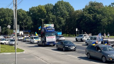 Автопробіг у Хмельницькому
