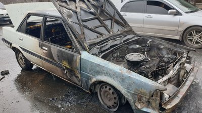 В Одесі спалахнув автомобіль: що каже власник