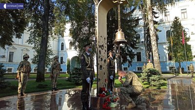 У Києві "Дзвін пам’яті" пролунав за уродженцем Сумщини Володимиром Дудкою