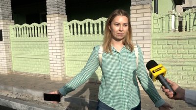 Ремонт тротуару на вулиці Хлібній у Житомирі не завершили: які причини Ремонт тротуару на вулиці Хлібній у Житомирі не завершили: які причини