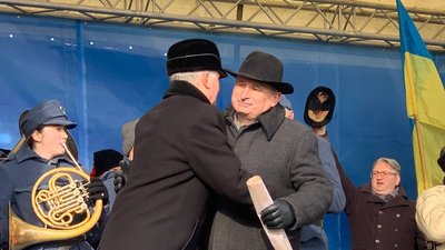 День Соборності України: вперше на межі Тернопільщини відбулась зустріч трьох областей День Соборності України: вперше на межі Тернопільщини відбулась зустріч трьох областей