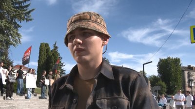 Трудові мігранти, мітинг, тернопіль, права молодь