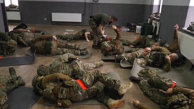 Тренування новобранців спецпідрозділу "Омега" Тренування новобранців спецпідрозділу "Омега"