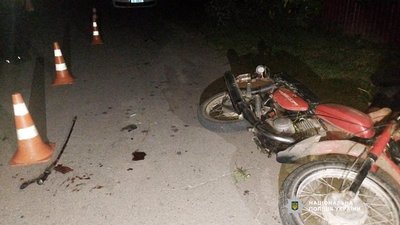 Смертельна ДТП на Чернігівщині: поліція затримала нетверезого водія мотоцикла