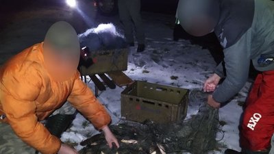 На Житомирщині затримали браконьєрів з 40 кілограмами риби На Житомирщині затримали браконьєрів з 40 кілограмами риби