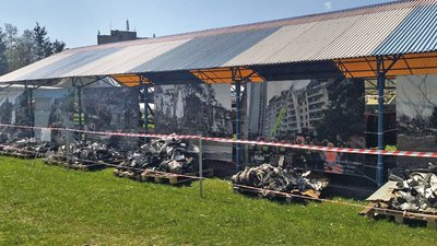 У волинському музеї експонують уламки ворожих ракет, якими торік обстріляли Луцьк У волинському музеї експонують уламки ворожих ракет, якими торік обстріляли Луцьк