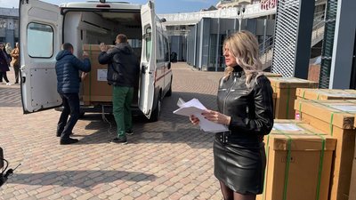 Апарати штучної вентиляції легенів передали медичним закладам Черкас Апарати штучної вентиляції легенів передали медичним закладам Черкас